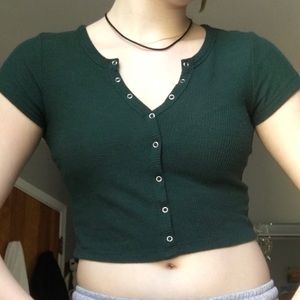 “Snap Button” up short sleeve